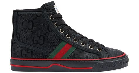 gucci sneakers women high top|gucci tennis 1977 women.